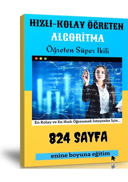 Hızlı Kolay Algoritma Öğreten Eğitim Seti