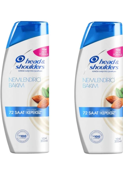 Head&shoulders Nemlendirici Bakım Şampuan 350ML 2'li