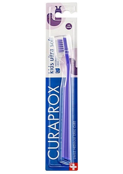 Kids Ultra Soft Diş Fırçası 4-12 Yaş (Mor)