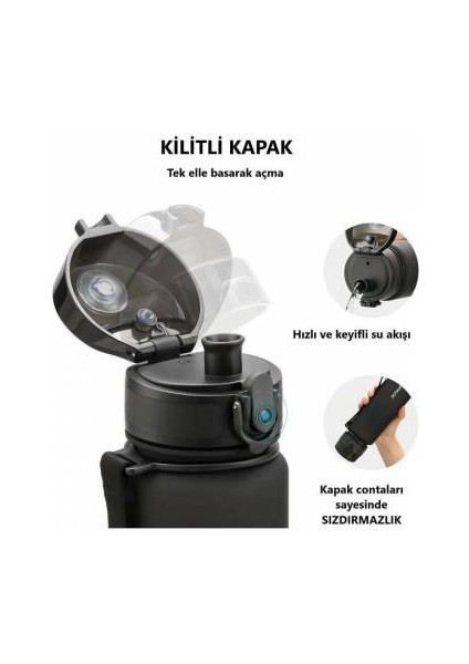 Matara Tritan 500 ml Black