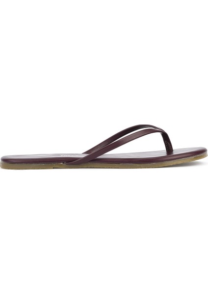 , Kadın Terlik 12136 TK2051 Bordo