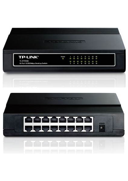 SF1016D 16 Port 10/100 Megabit Switch