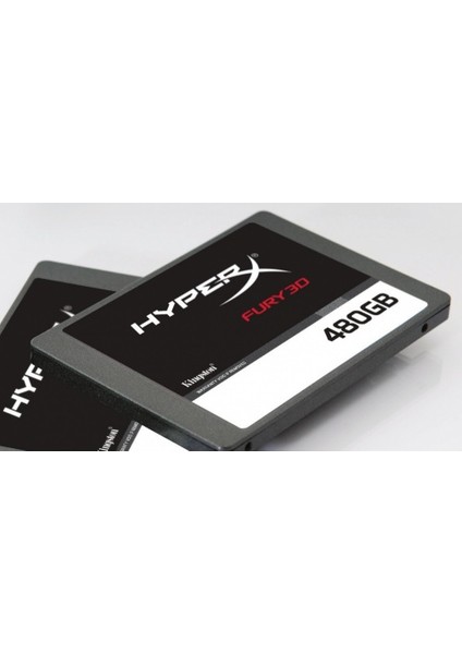 Kc-S44480-6F Hyperx Fury 3D 480GB 500-500 Sata SSD