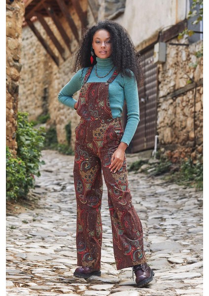 Bol Paça Salopet Kadın Tulum