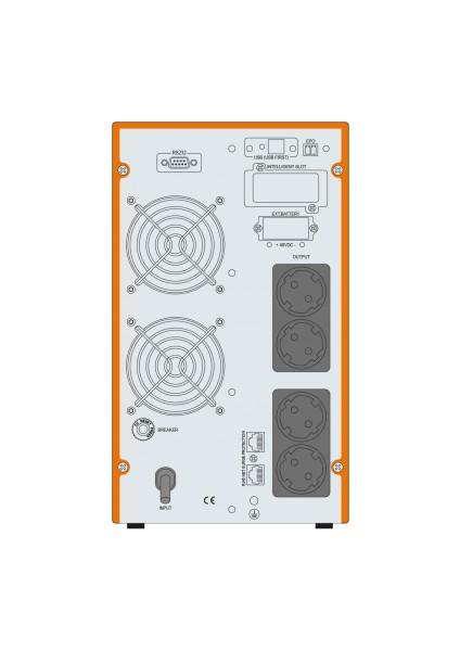 Powerpack Se 3 Kva Online UPS(6x7A Akü)