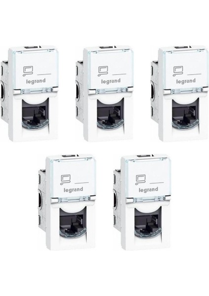 Armada 1 Modül RJ45, Cat6, Utp Priz (5 Adet)