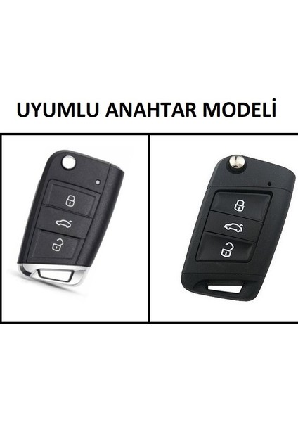 Volkswagen T-Roc Silikon Anahtar Kabı, Anahtar Kılıfı modelleri
