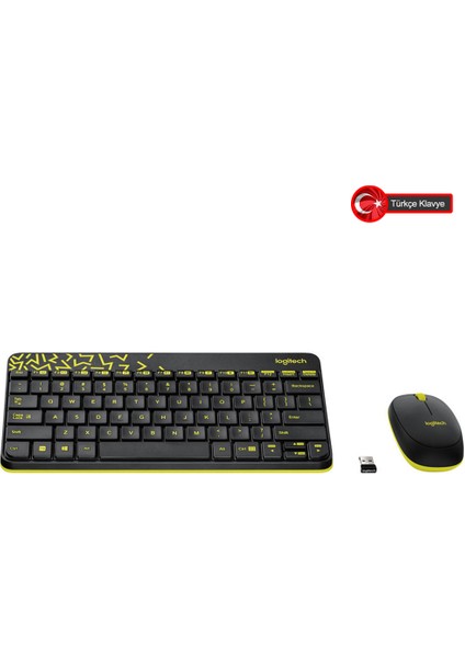 Logıtech MK240 Klavye Mouse Kablosuz (920-00821.5)