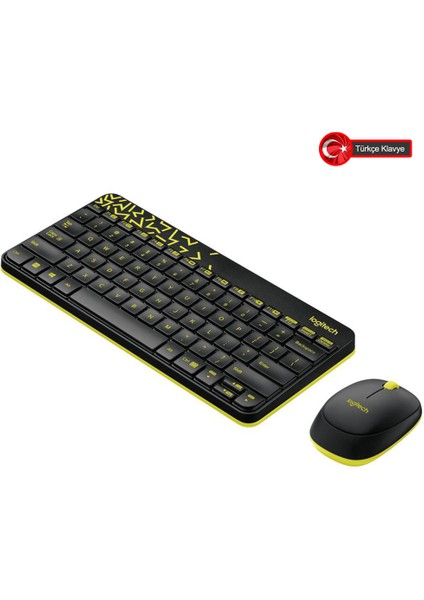 Logıtech MK240 Klavye Mouse Kablosuz (920-00821.5)