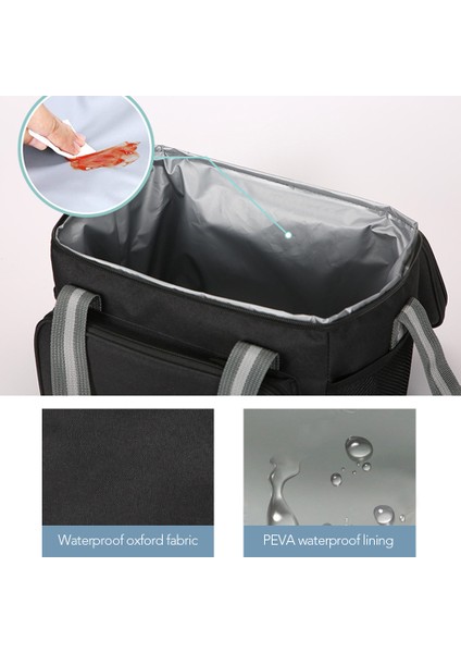 Shopfocus 15L Soğutucu Çanta Seyahat Yürüyüşü Plaj Piknik Barbekü (Yurt Dışından) fiyatları