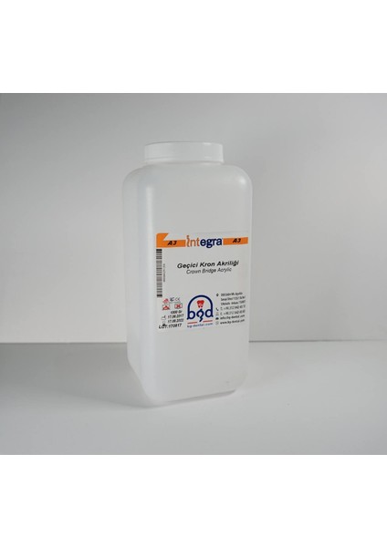 Cokleas Sıcak Damak Akrilik 450 gr Diş Fakültesi Öğrencileri & Tüm Tamir Işlem, Için Akrilik