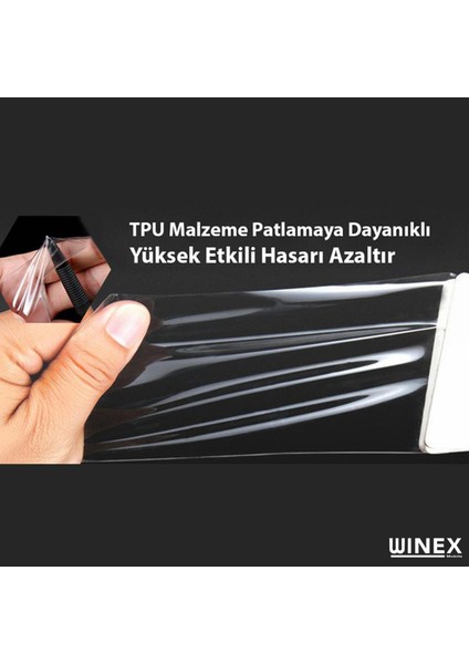 Iphone 13 Ön-Arka Darbe Emici HD Ekran Koruyucu Kaplama