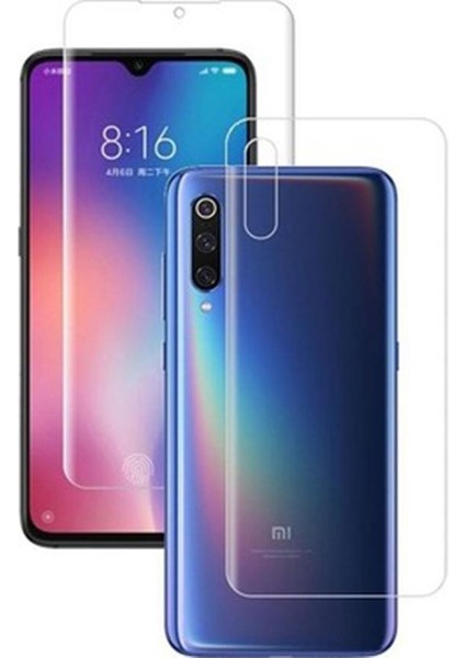 Xiaomi Mi Note 10 Ön-Arka Darbe Emici HD Ekran Koruyucu Kaplama