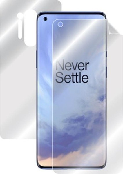 Oneplus 6t Ön-Arka Darbe Emici HD Ekran Koruyucu Kaplama