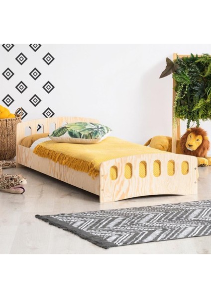 Montessori Yatak Daybed Karyola Doğal Çam