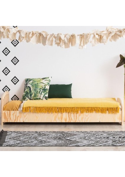 Montessori Yatak Daybed Karyola Doğal Çam