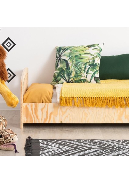 Montessori Yatak Daybed Karyola Doğal Çam