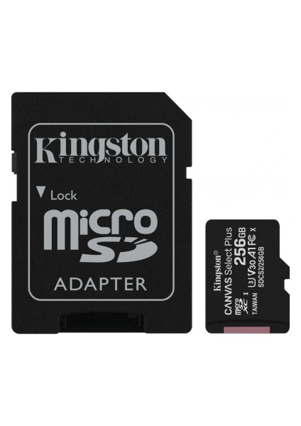 SDCS2/256GB CL10 100MB/S Microsd (Sd Adaptörlü)