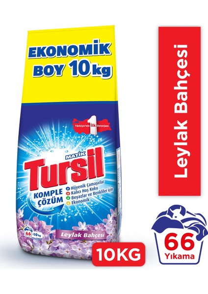 Matik Toz Çamaşır Deterjanı 30KG Leylak Bahçesi (3pk*10) fiyatları