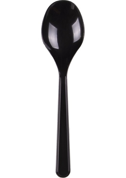 Siyah Plastik Kaşık 100'LÜ fiyatları
