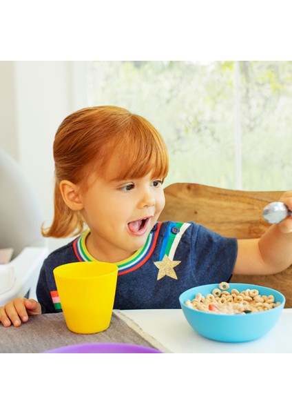 4'lü Bebek Beslenme Kaseleri, 6+ Ay, Renkli