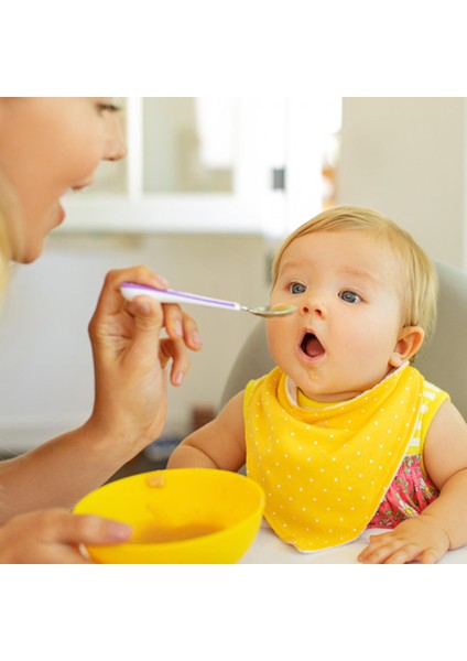 4'lü Bebek Beslenme Kaseleri, 6+ Ay, Renkli