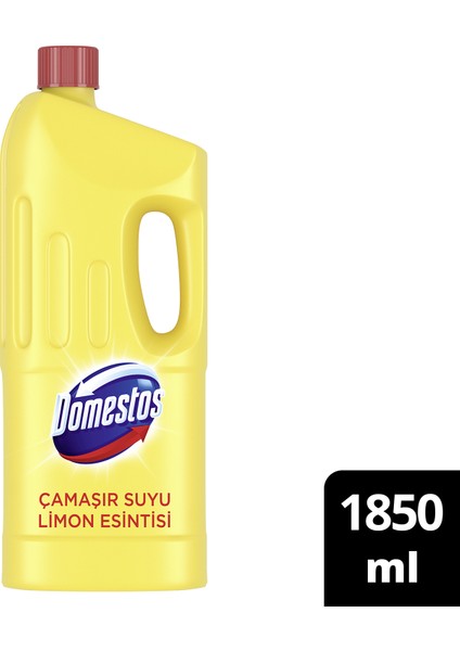 Yoğun Kıvamlı Çamaşır Suyu Limon Esintisi Maksimum Hijyen 1850 ML 1 Adet