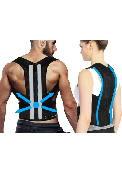 Kifoz Korsesi Skolyoz Korsesi Çift Balenli Ortopedik Dik Durus Için Korse