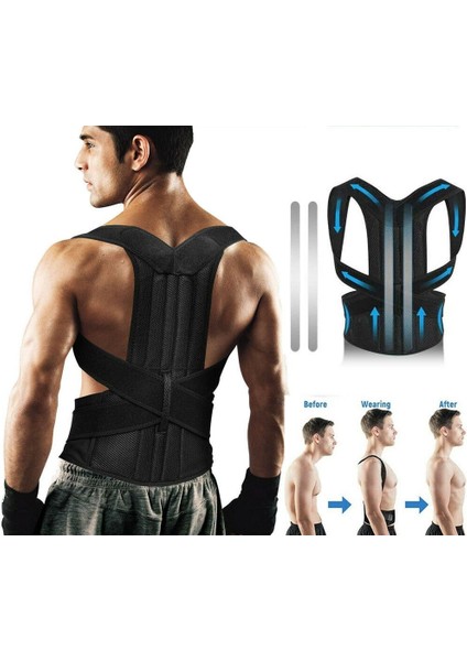 Kifoz Korsesi Skolyoz Korsesi Çift Balenli Ortopedik Dik Durus Için Korse indirimleri