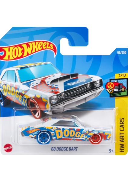 Hot Wheels Tekli Araba '68 Dodge Dart HCW34