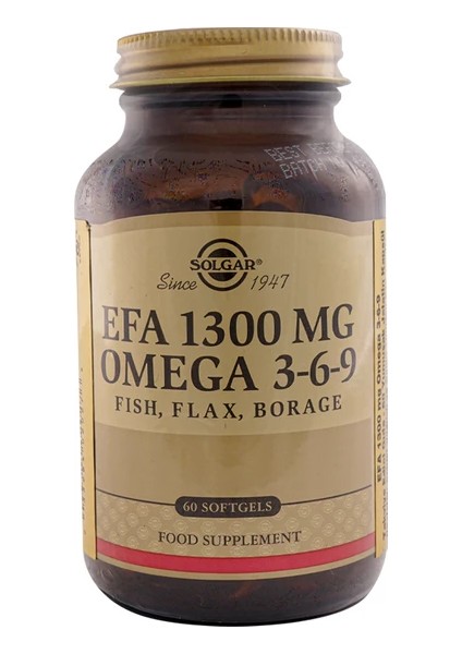 Efa 1300 Mg Omega 3-6-9 60 Softgel 2 Adet