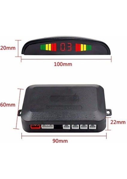 Mitsubishi Colt Araca Göstergeli Ikazlı Park Sensörü fiyatları