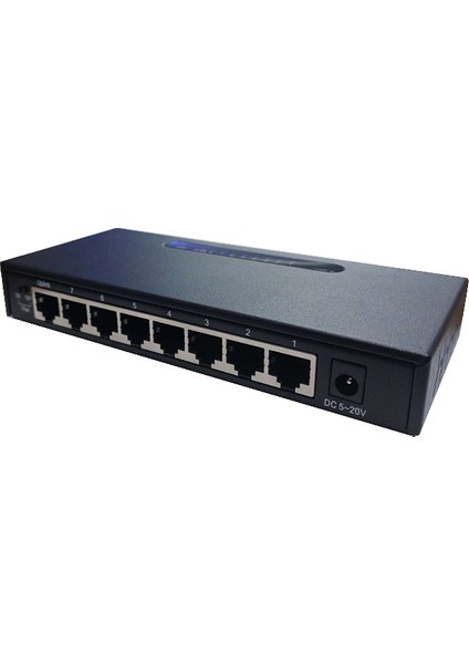 MW-GS8P 8 Port Gigabit Switch Metal Kasa