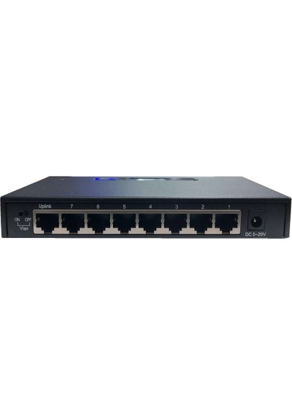 MW-GS8P 8 Port Gigabit Switch Metal Kasa