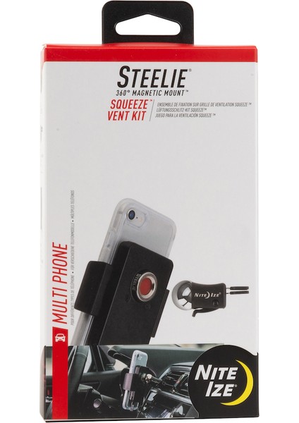 Nite Ize Steelie Squeeze Vent Kit Mıknatıslı Telefon Tutucu