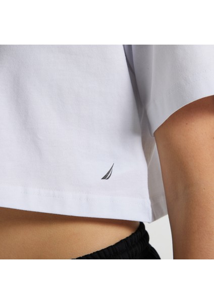 Nautıca Kadın Beyaz Oversıze Kısa Kollu 25v537t.1bw fırsatları