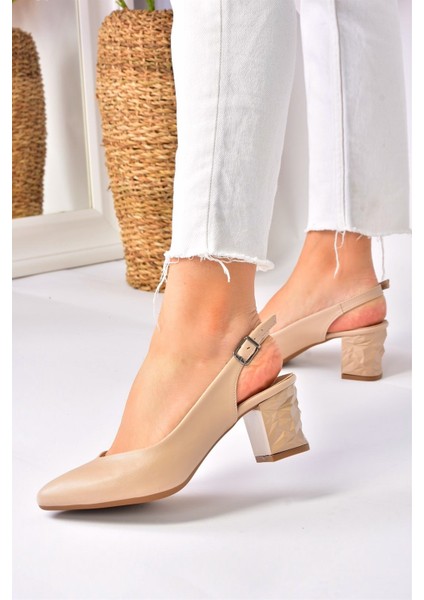 Ten Kalın Topuklu Kadın Ayakkabı M250071109 modelleri