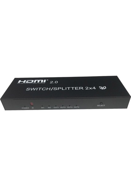 HDMI 2.0 2x4 Switcher/splitter 4kx2k-60Hz Switcher Splitter