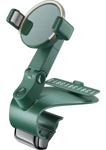 Yay Klipsi Döndürülebilir Telefonu Tutucu -Yeşil (Yurt Dışından)