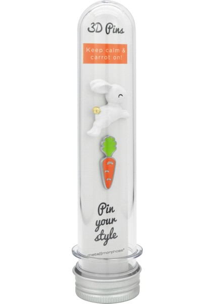 Havuç & Tavşan Pin Seti