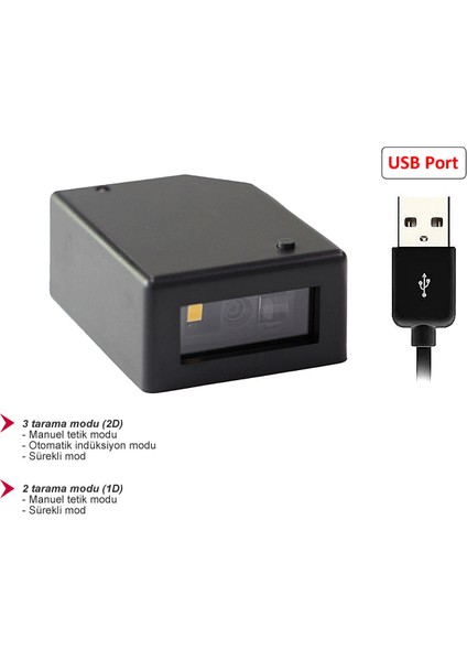 MW-101R 2d Barkod Okuyucu-Usb