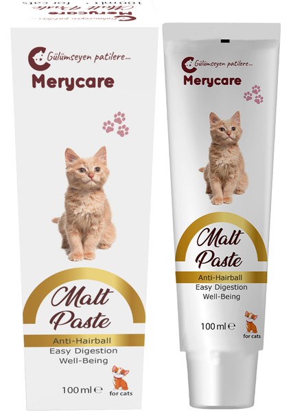 Malte Paste Lezziz Formüllü Hairball