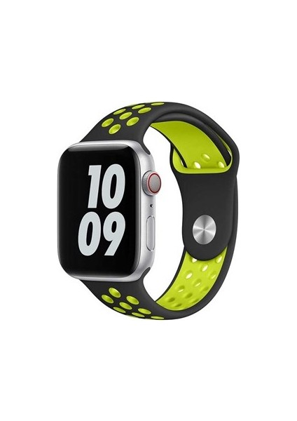 Apple Watch Uyumlu 38MM Wiwu Dual Color Sport Band Silikon Kordon