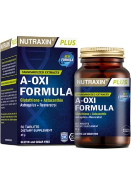 Yetişkinler Için Takviye Edici Gıda A-Oxi Formula 60 Kapsül