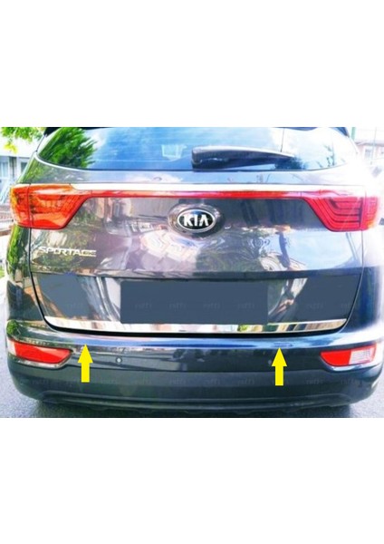 Kia Sportage Krom Bagaj Alt Çıtası 2016> Paslanmaz Çelik fırsatları