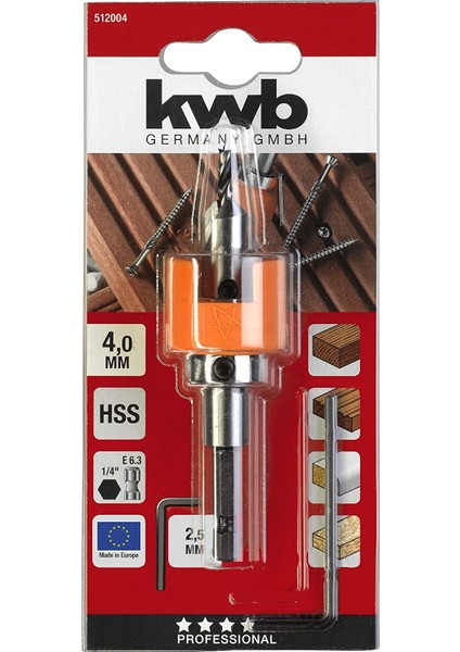 Havşa Matkabı 4 mm 49512004