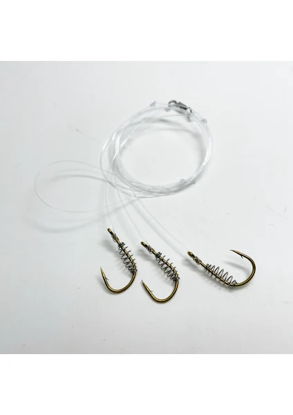 Fish Master 505 Tekne & Kıyı Yaylı Iğne Takımı 3'lü Hırsızlı (2 Adet)