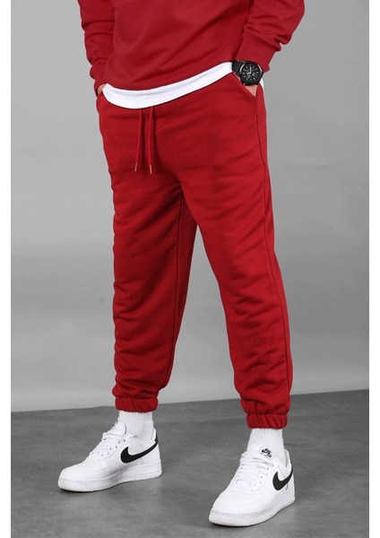 Bordo Basic Regular Fit Erkek Eşofman Altı fiyatları