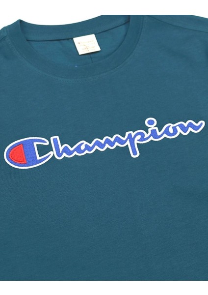 Champion Regular Fit Tişört Indigo