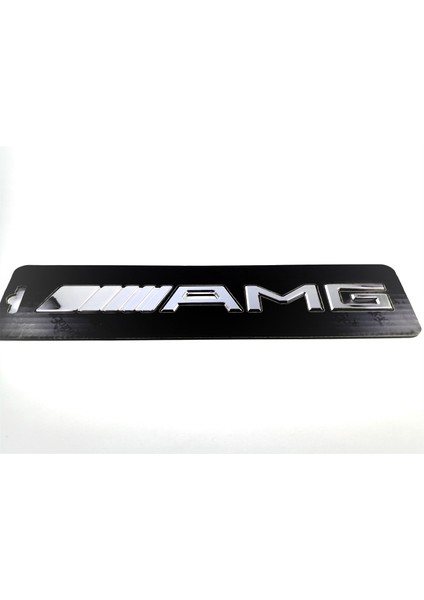 MERCEDES UYUMLU AMG Bagaj Yazısı Krom 205mm-20mm